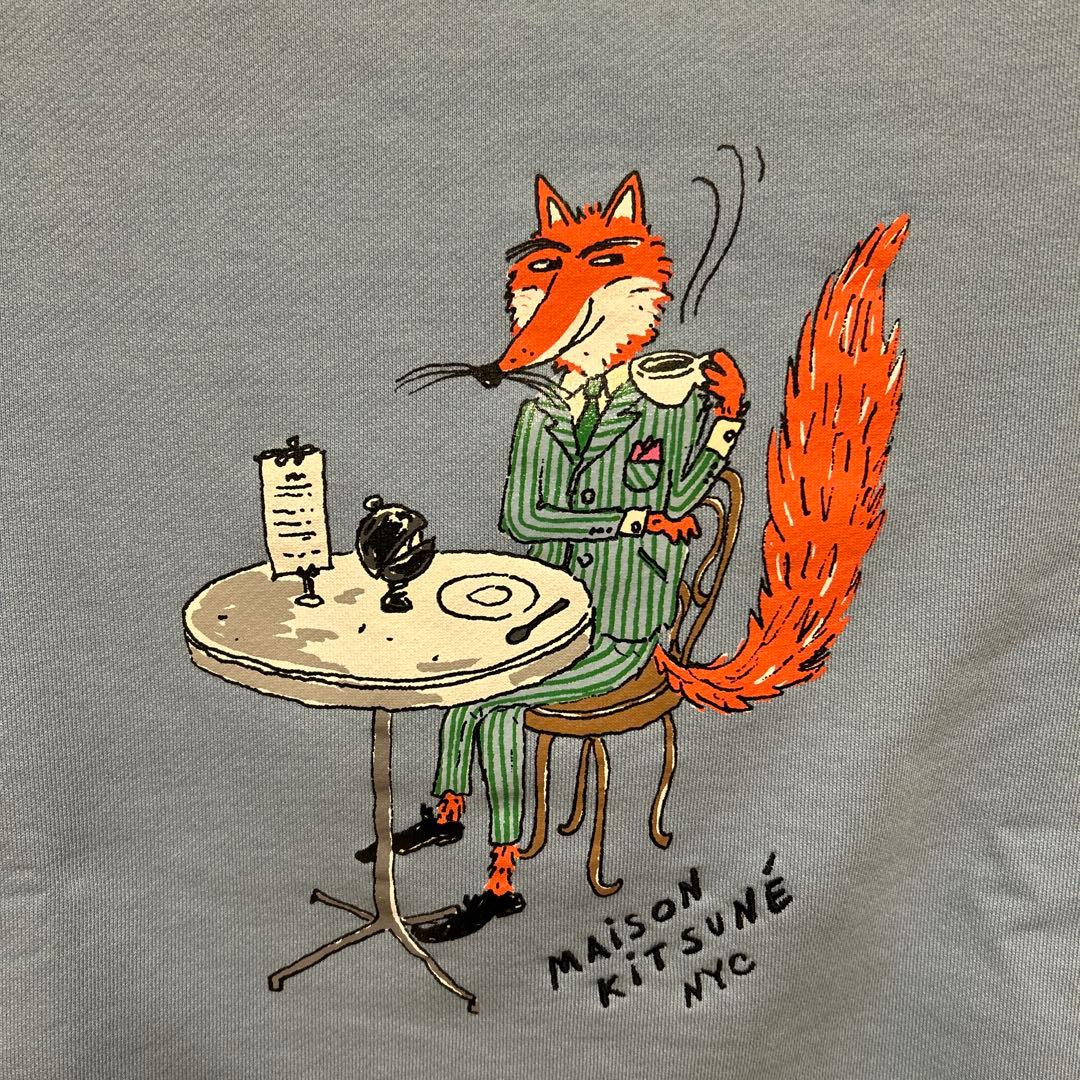 メゾンキツネ クルーネック スウェット　Ｌ