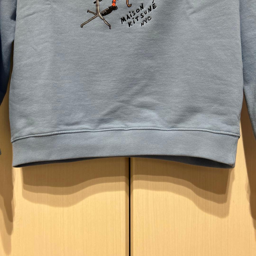 メゾンキツネ クルーネック スウェット　Ｌ