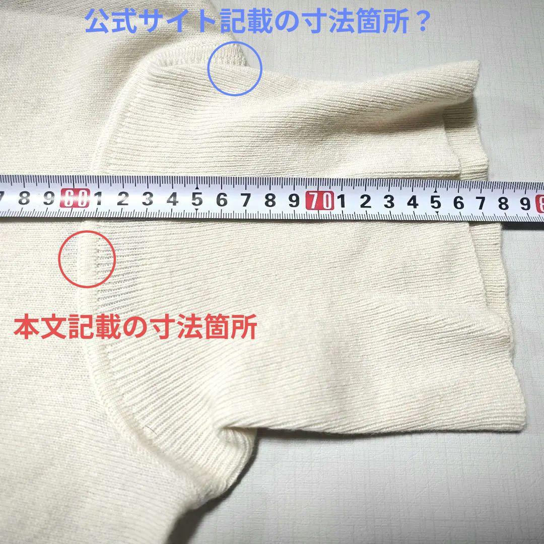 【通常：Theory】カシミア100% タートルネック「S/Ｍ：オフホワイト」