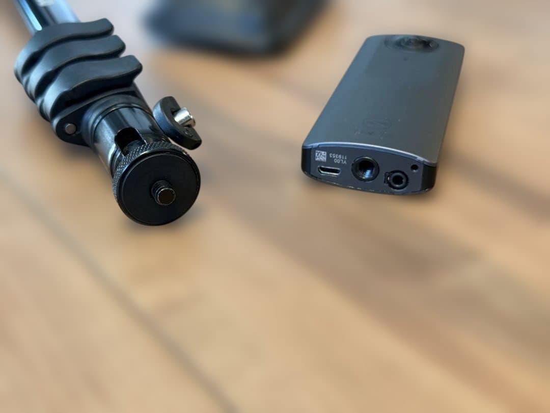 RICOH THETA V リコー シータ 一脚 とケースセット