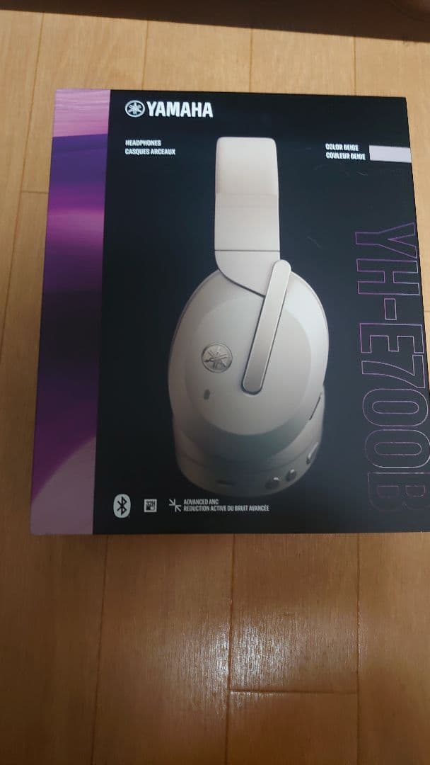 新品 YAMAHA ヘッドフォン YHE700B BEIGE ベージュ