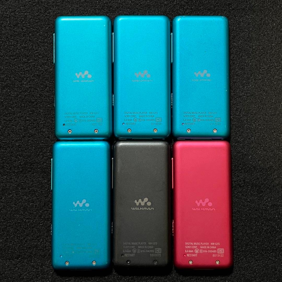 SONY ウォークマン NW-S313 6台セット