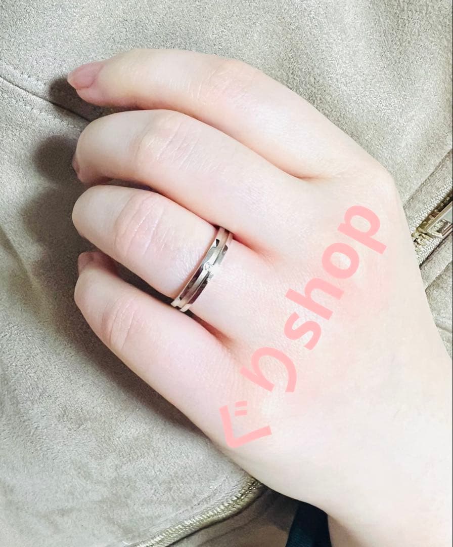 CITIZEN ジュエリー pt900 k18 ダイヤモンド リング10号