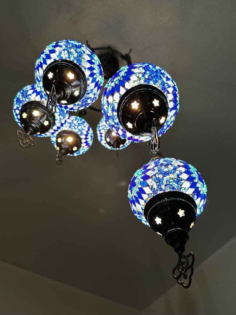 トルコランプ(6連シャンデリア)