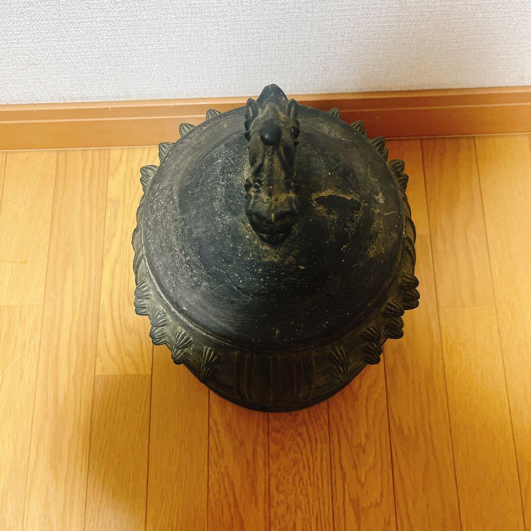 古銅製 半鐘 吊鐘 釣鐘 梵鐘 寺院 仏閣 古美術