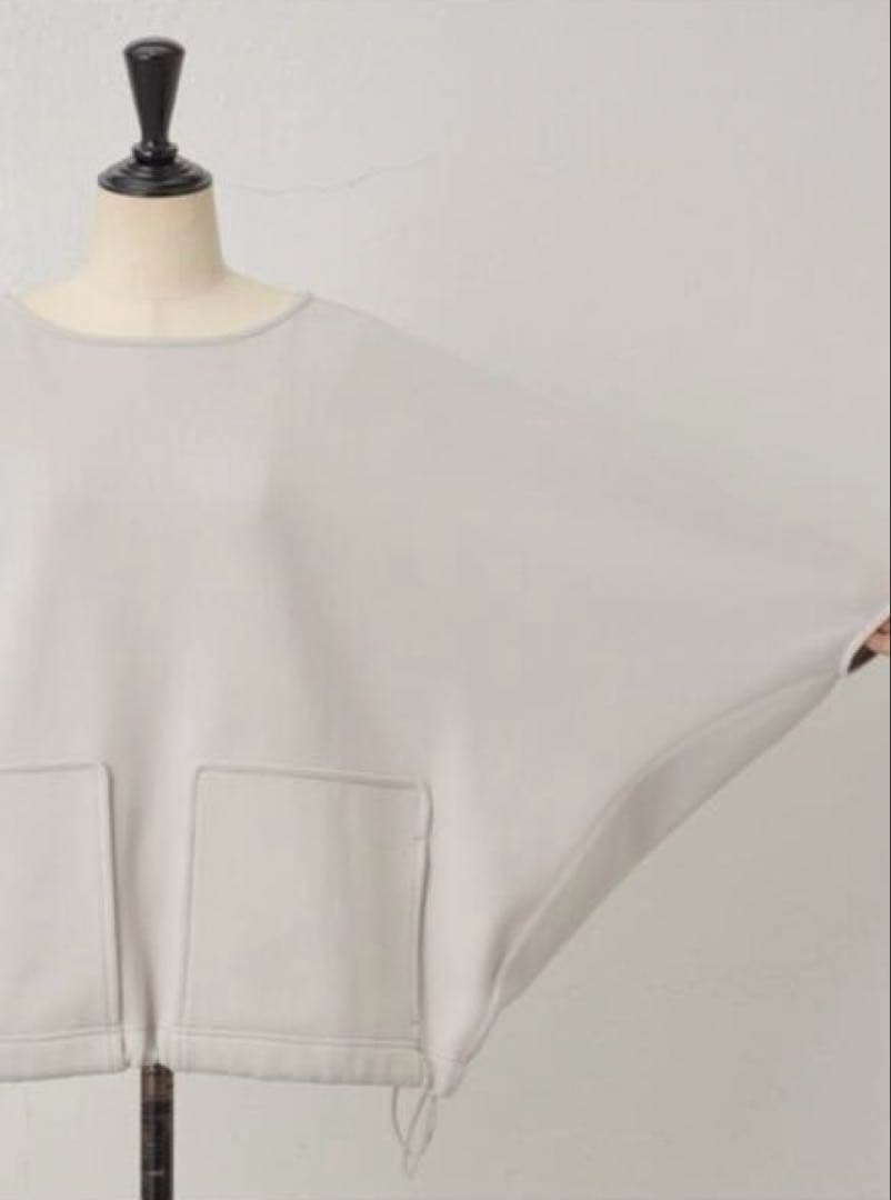 【くうたん】BEARDSLEYリップルダンボールプルオーバー ブラック