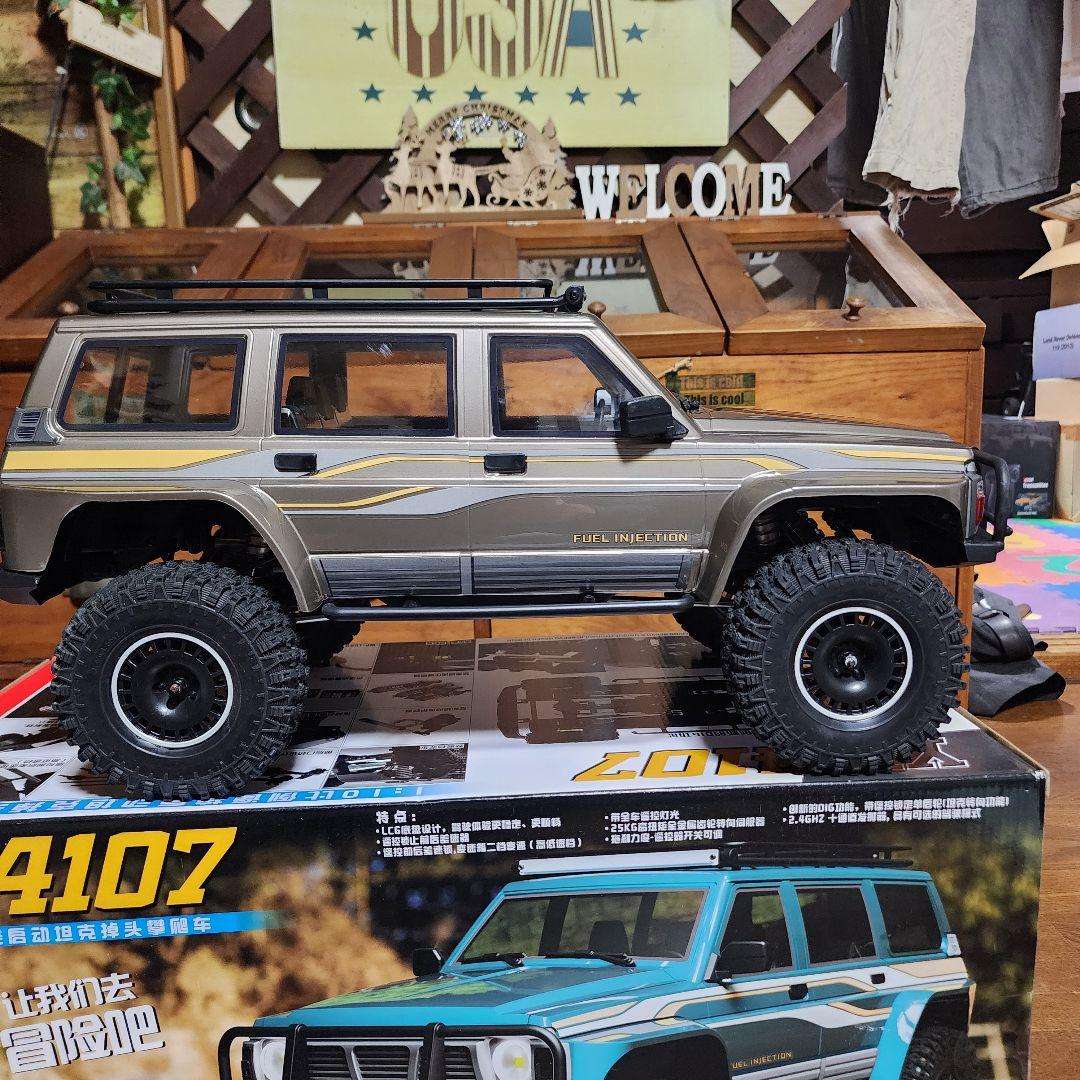 【新型】YK4107 1/10スケール オフロードRCカー