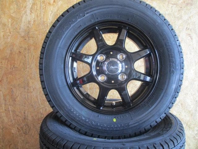 送料込☆ブリヂストン・スタッドレス☆145/80R12　80/78☆ハイゼット