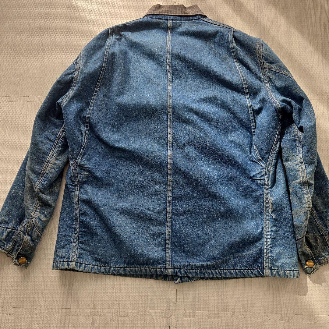 ◎80s Carhartt ミシガンチョアコート ジャケット ye着用 デニム