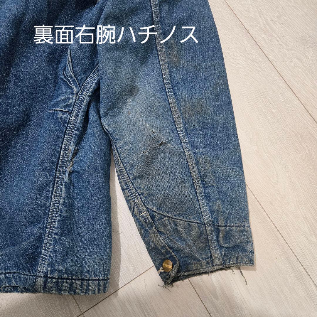 ◎80s Carhartt ミシガンチョアコート ジャケット ye着用 デニム