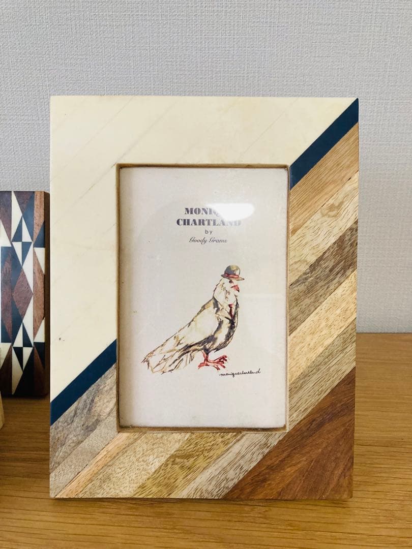 MONIQUE CHARTLAND フォトフレーム　貯金箱　パズル