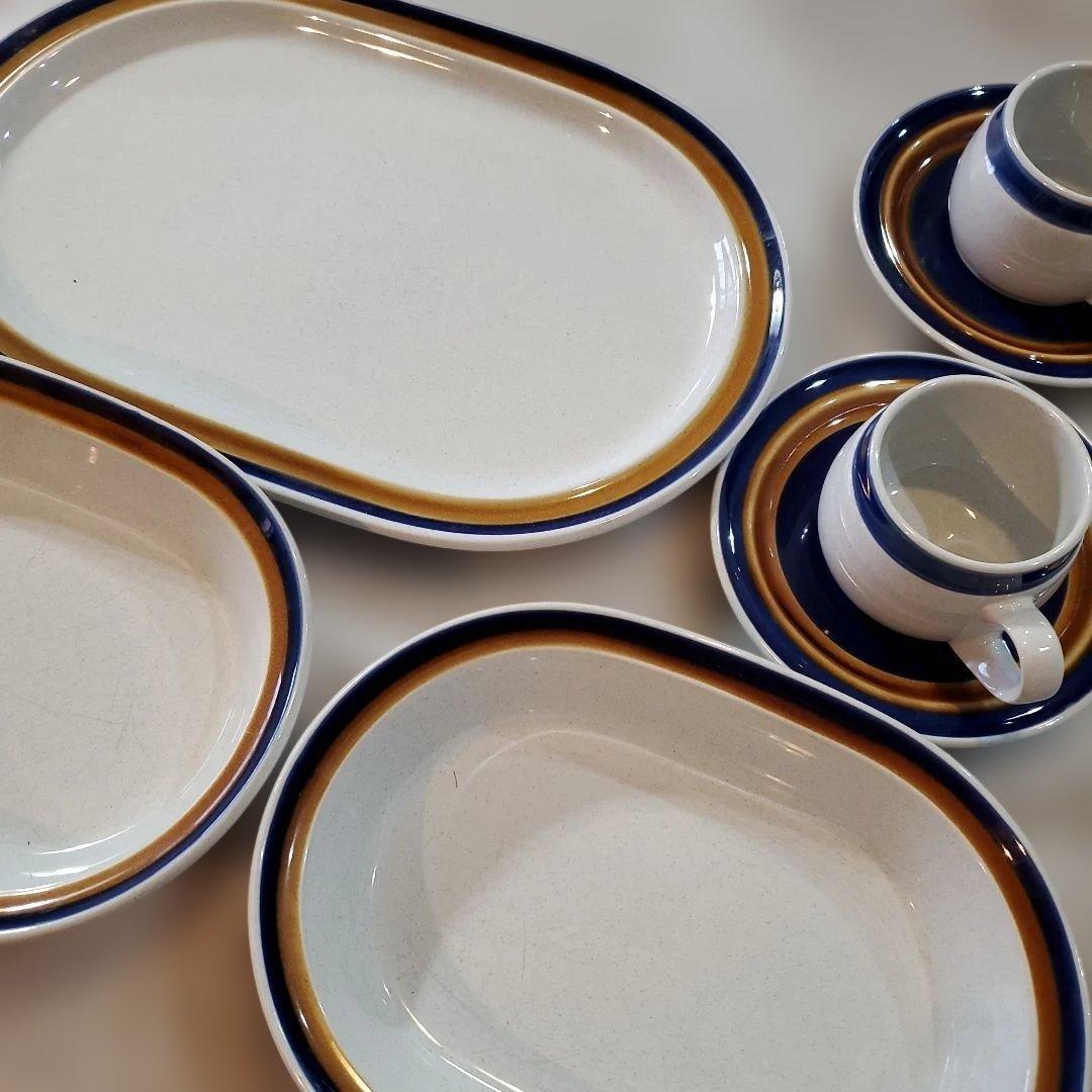 【訳あり】ノリタケ プリマストーン パシフィカ 大皿 グラタン皿 計14点