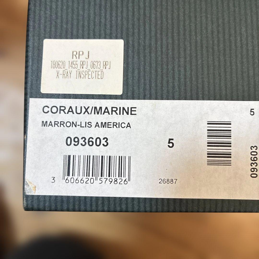 パラブーツ　CORAUX UK５(23.5) レディースサイズ　茶色