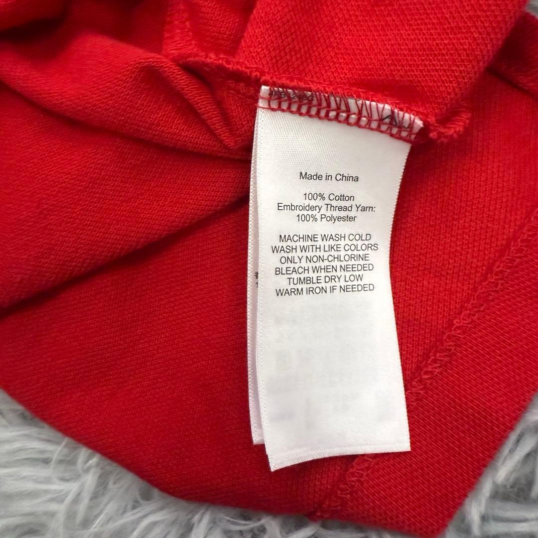 タグ付き POLO RALPH LAUREN 赤 XL ビッグポニー 刺繍