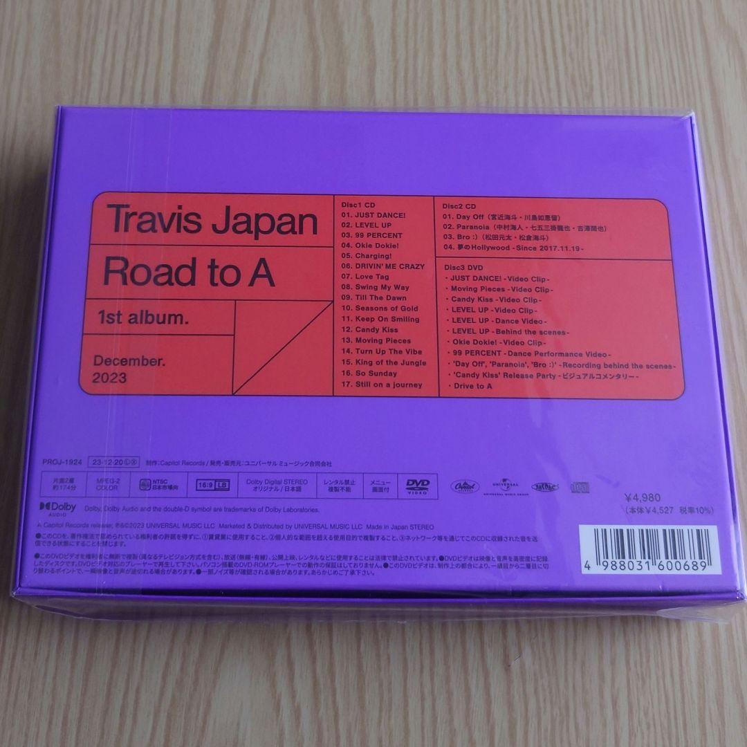 Travis Japan トラジャ Road to A FC限定盤 DVD