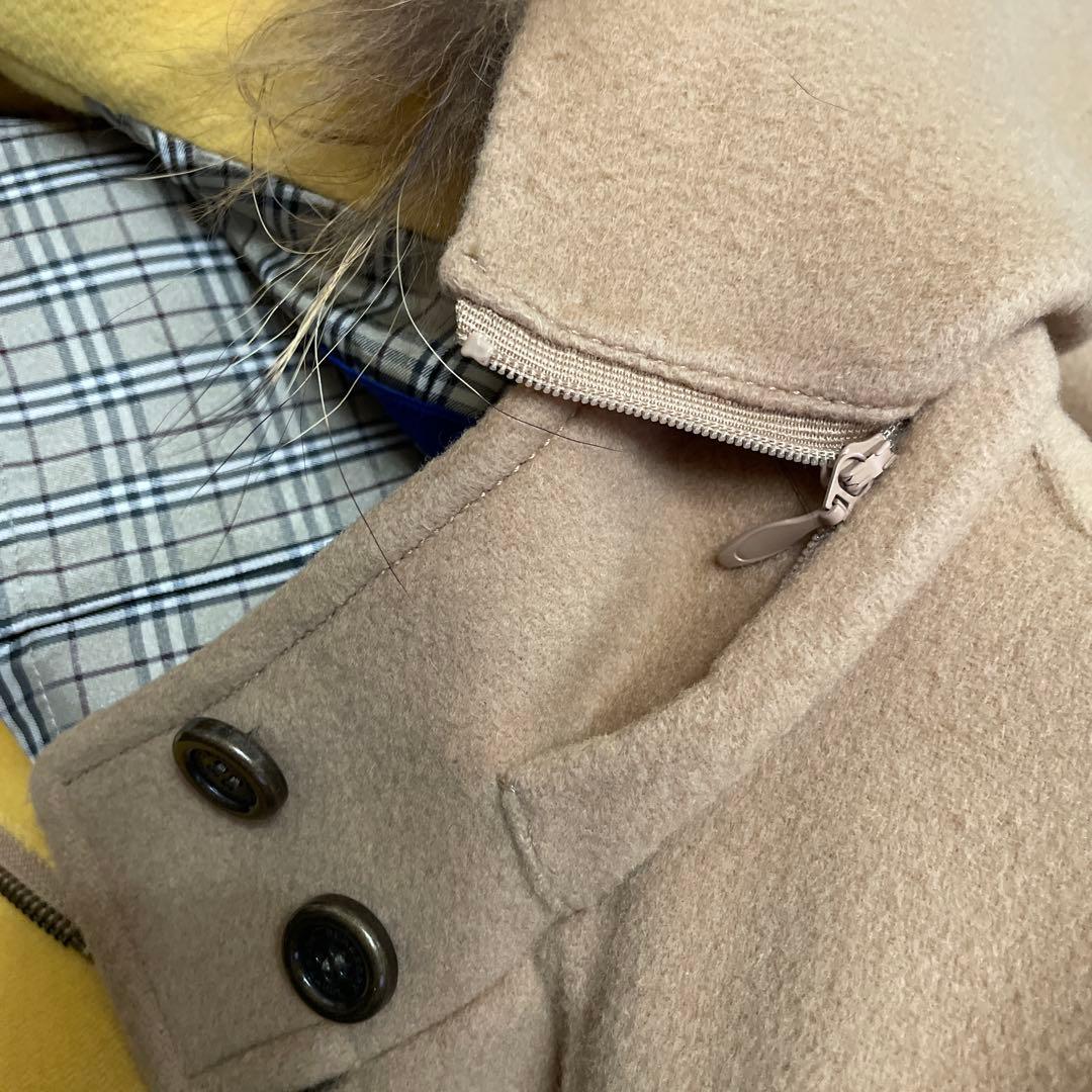 BURBERRY BLUE LABEL キャメルコート サイズ38