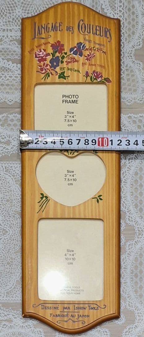 ヴィンテージ カントリー フォトフレーム フラワー ハート y2k 平成レトロ