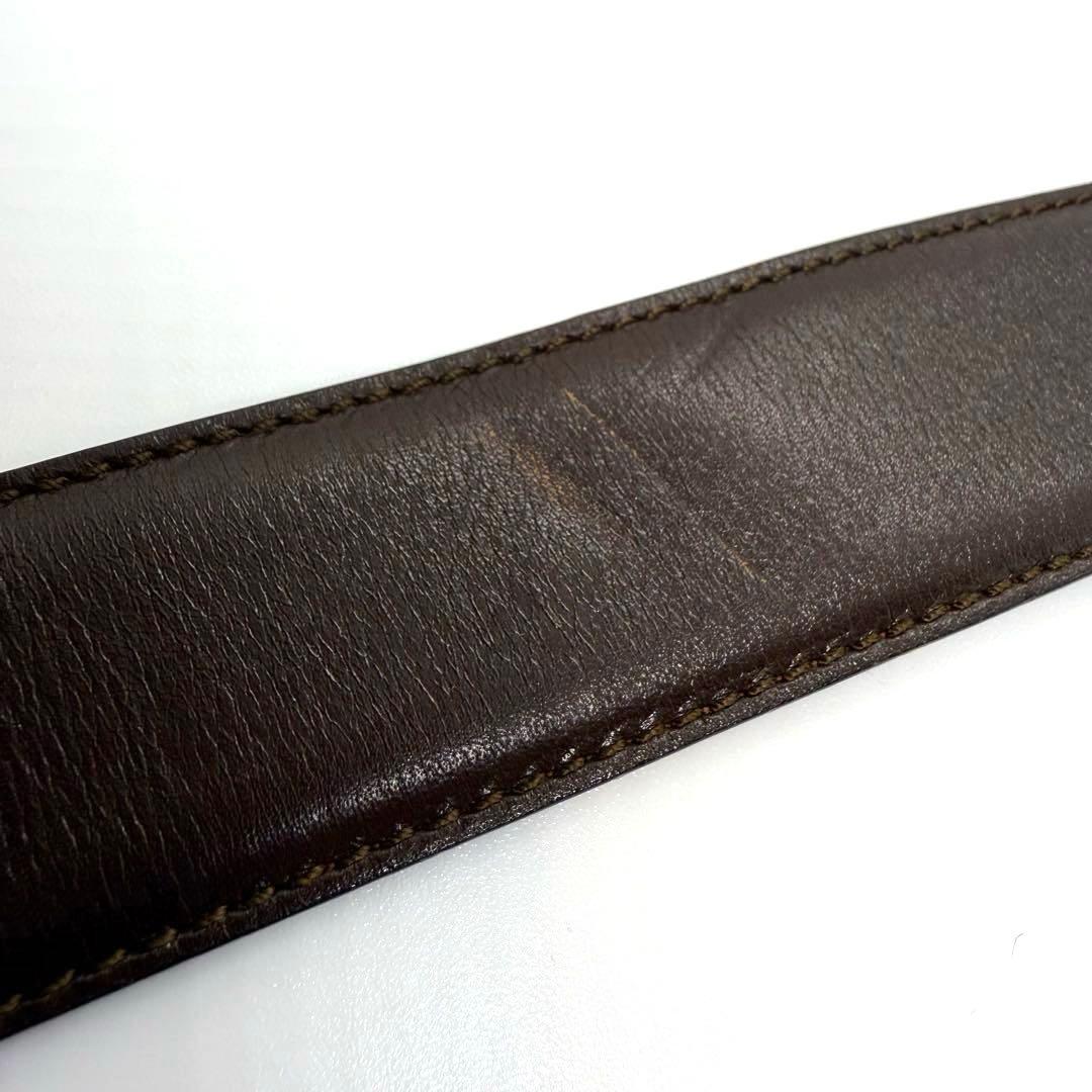 サルヴァトーレフェラガモ ダブルガンチーニ べっ甲調 レザー イタリア製 ベルト