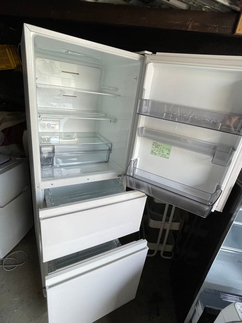 【現状渡し】TOSHIBA GR-T33SC (WT) 冷蔵庫 2022年製