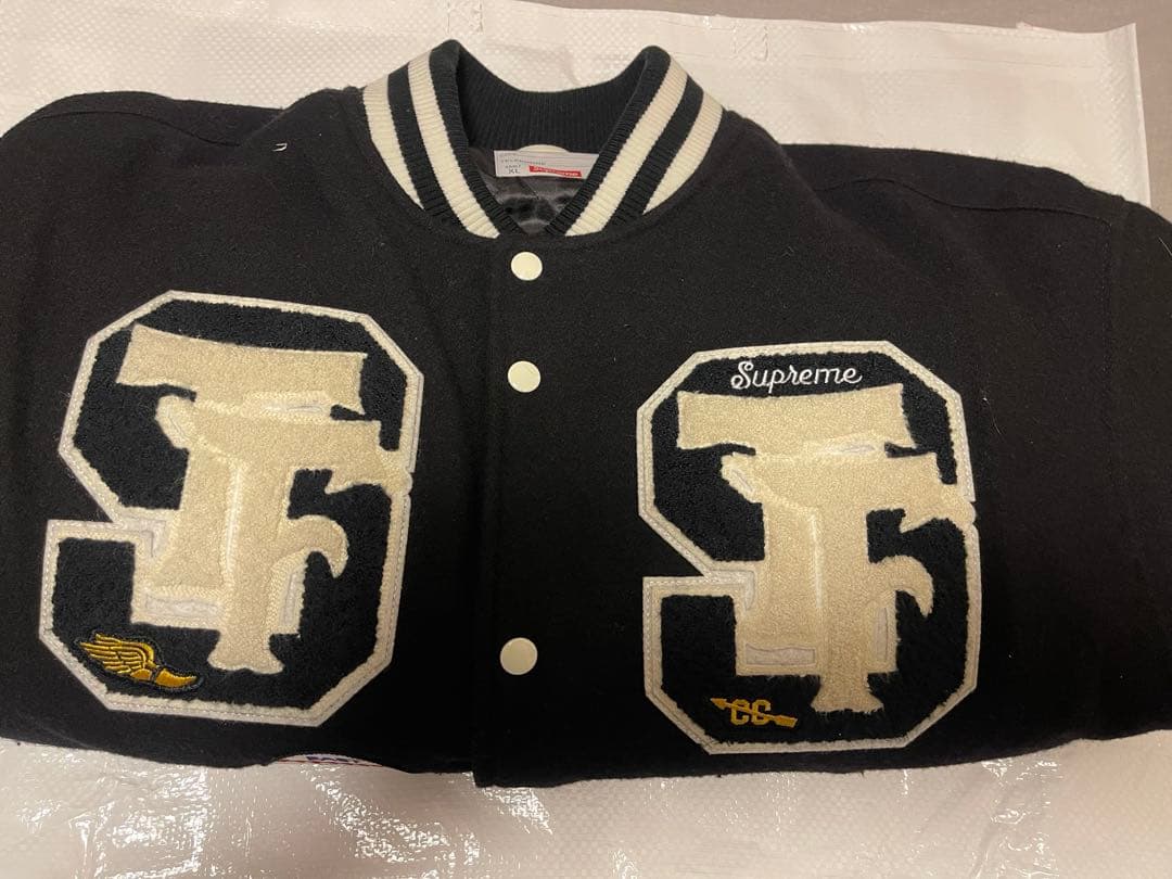定価以下Supreme Drill Team Varsity Jacket