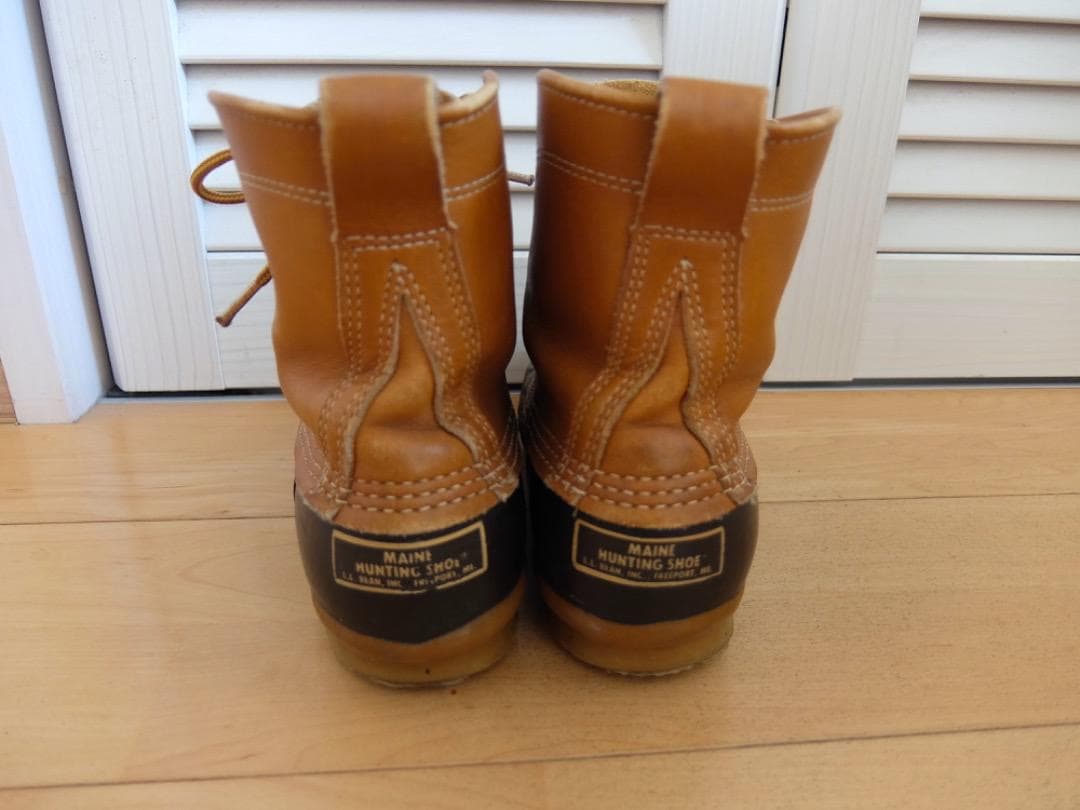 【美USED】80’s後期ヴィンテージ LLビーン ビーンブーツ 雪大雨にも最適