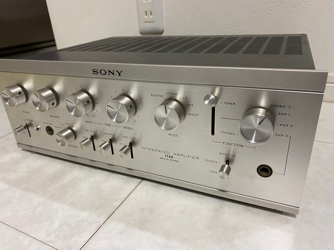 ジャンク　SONY ソニー　TA-1130 プリメインアンプ