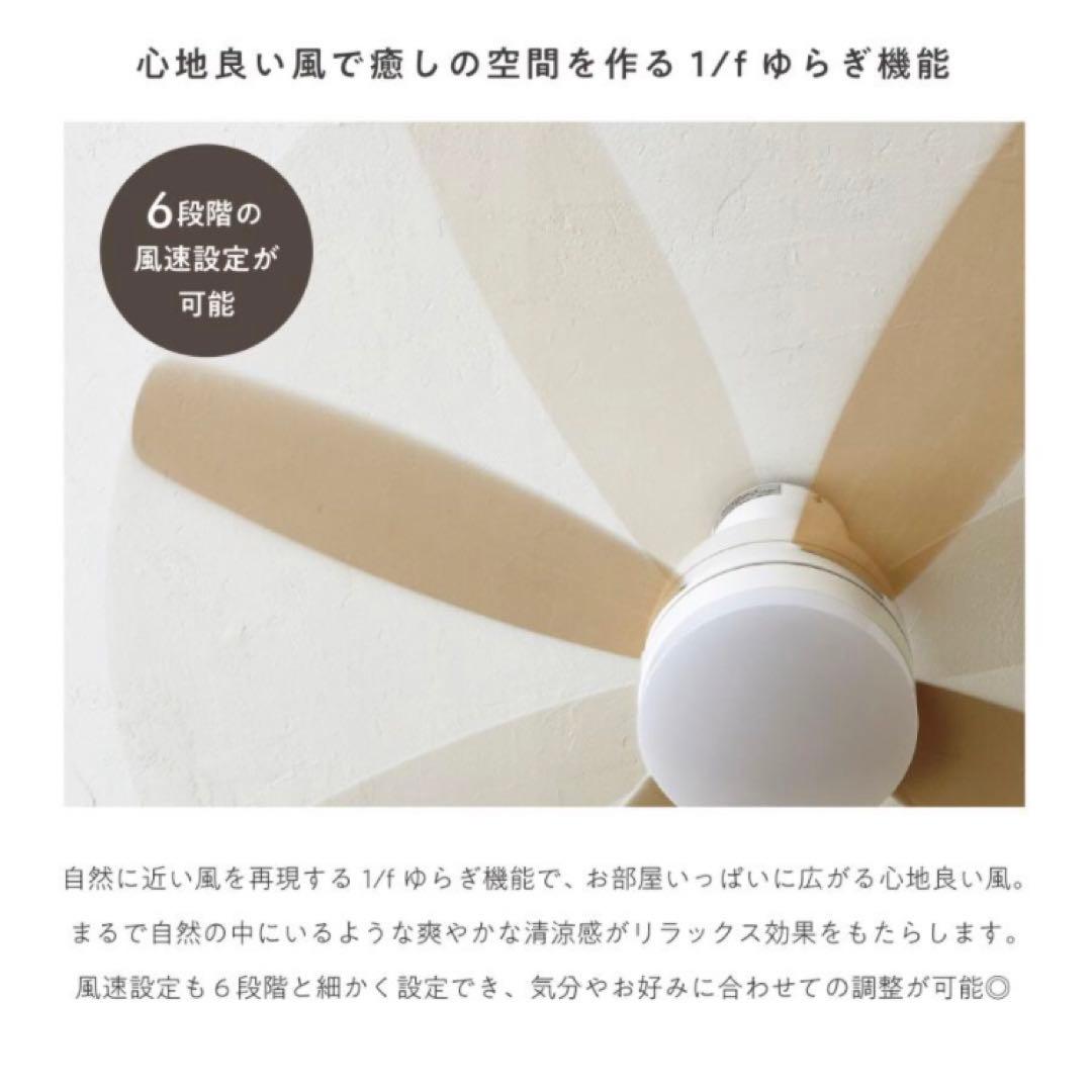 【再値下】シーリングファンライト(フォルテ)￼調光