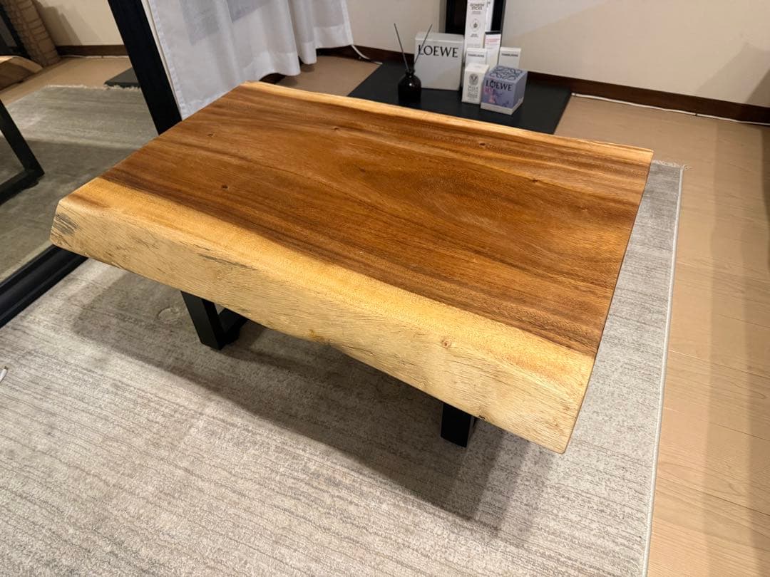 モンキーポッドローテーブル　※購入前にコメント下さい