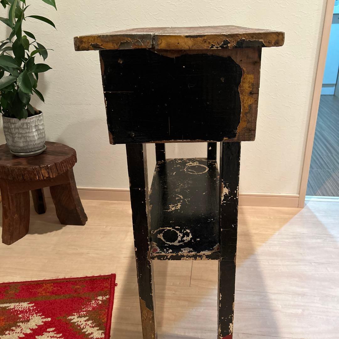 アンティーク　木製　台　シャビー　店舗　ディスプレイ　期間限定値下げ