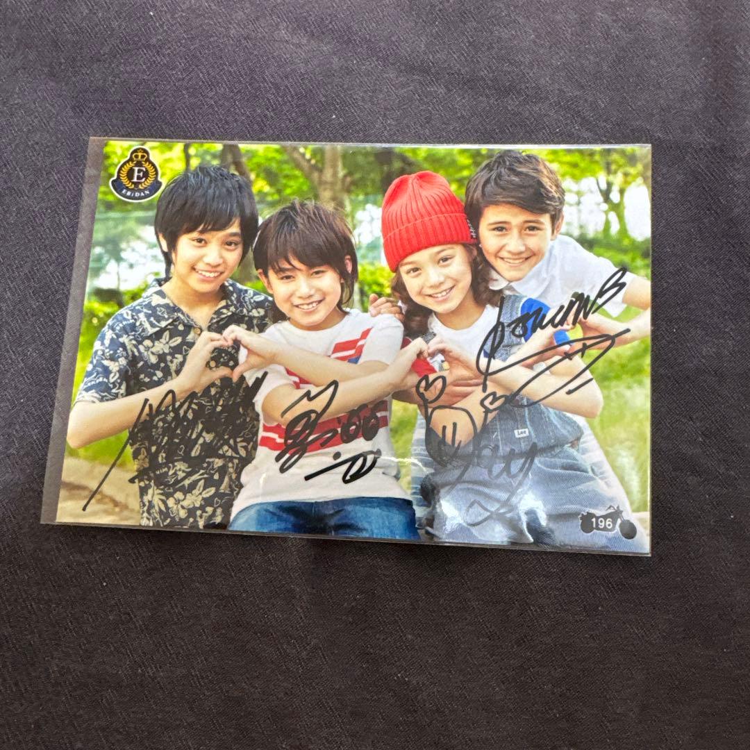 AMEZARI SMTR25 JJ traineea ジェイ 生写真　直筆サイン