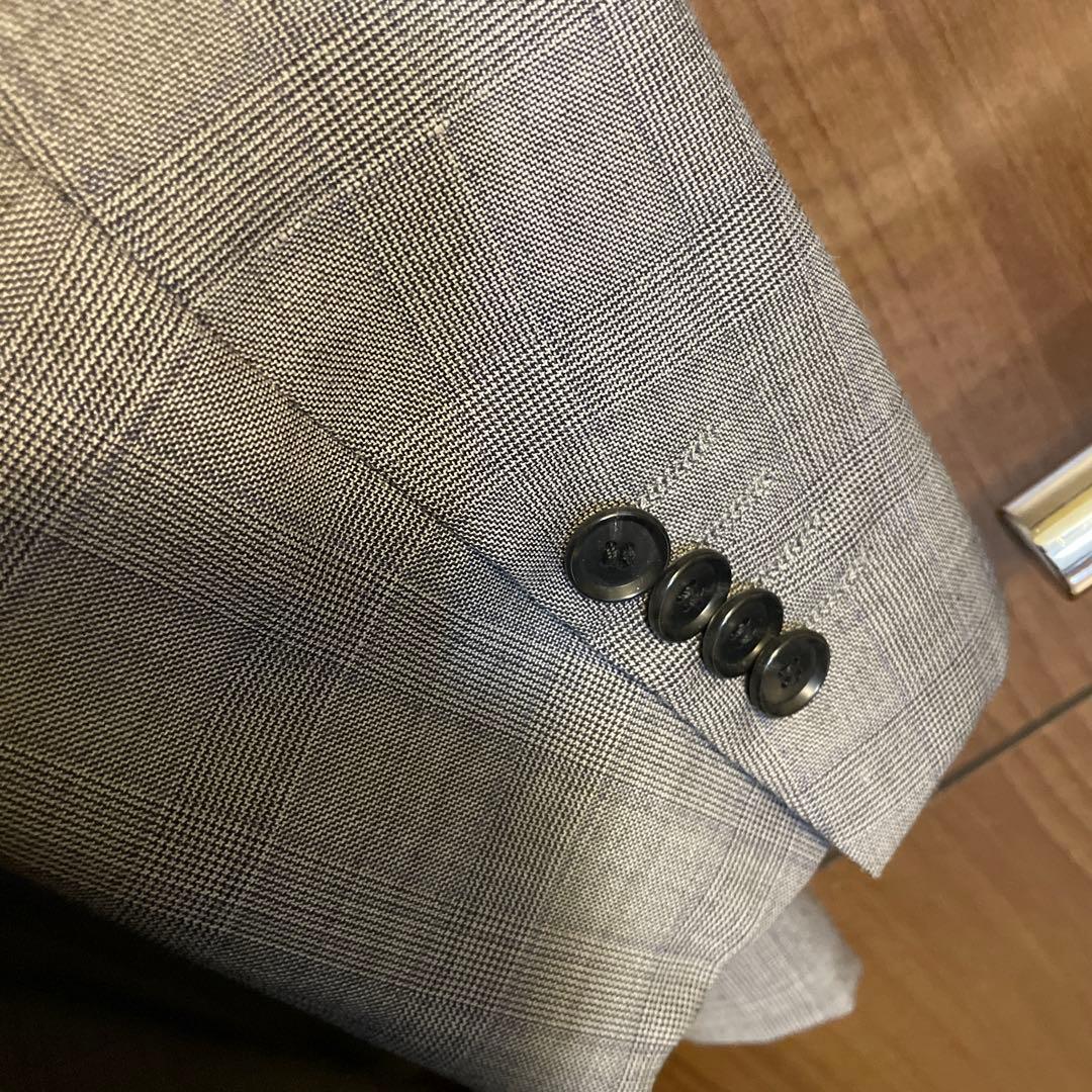 RING JACKET グレー 44 スーツ セットアップ 干場