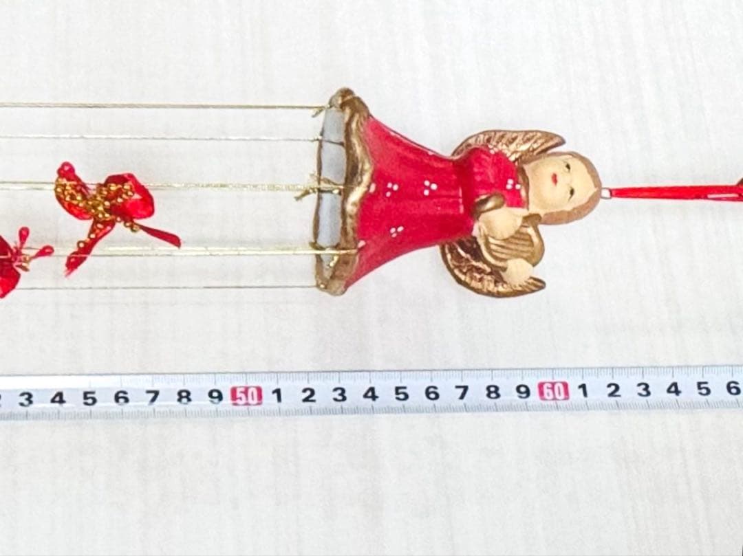 陶器製　天使たちのモビール　 吊り下げ　インテリア　欧州購入品