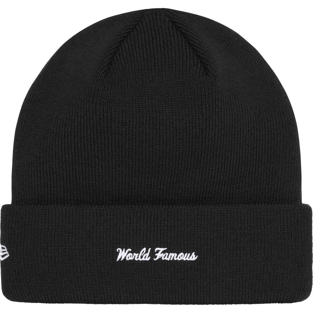 【新品】Supreme New Era Box Logo Beanie ブラック