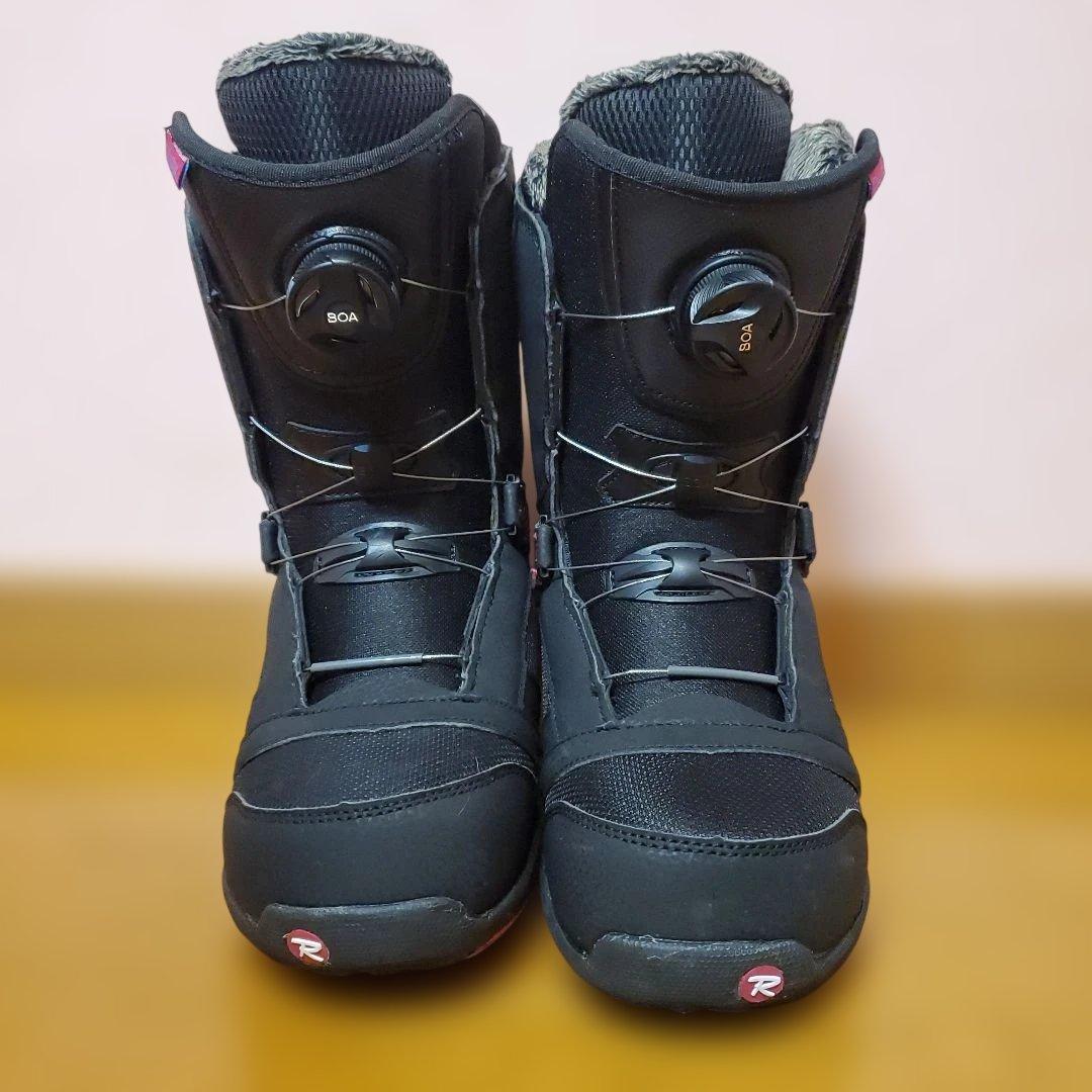 美品 ROSSIGNOL BOA 女性用スノーボードブーツ ダイヤル式