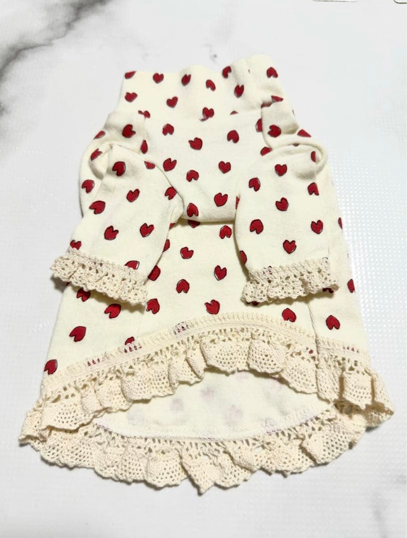 アトリエgg ハート柄ワンピース