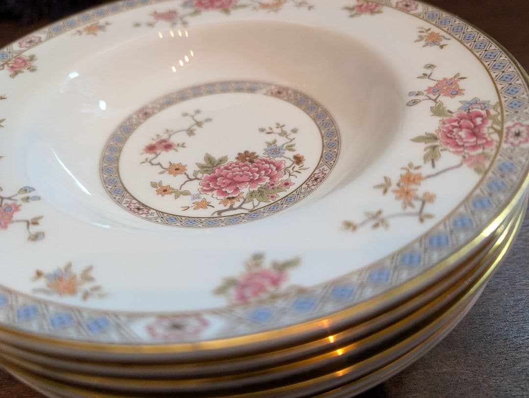 ロイヤルドルトン　カントン　深皿7枚