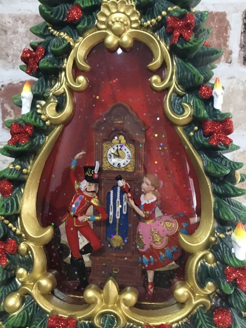 新品HARMONIER リキッド オルゴール ナッツクラッカーツリー クリスマス
