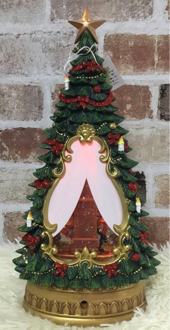 新品HARMONIER リキッド オルゴール ナッツクラッカーツリー クリスマス