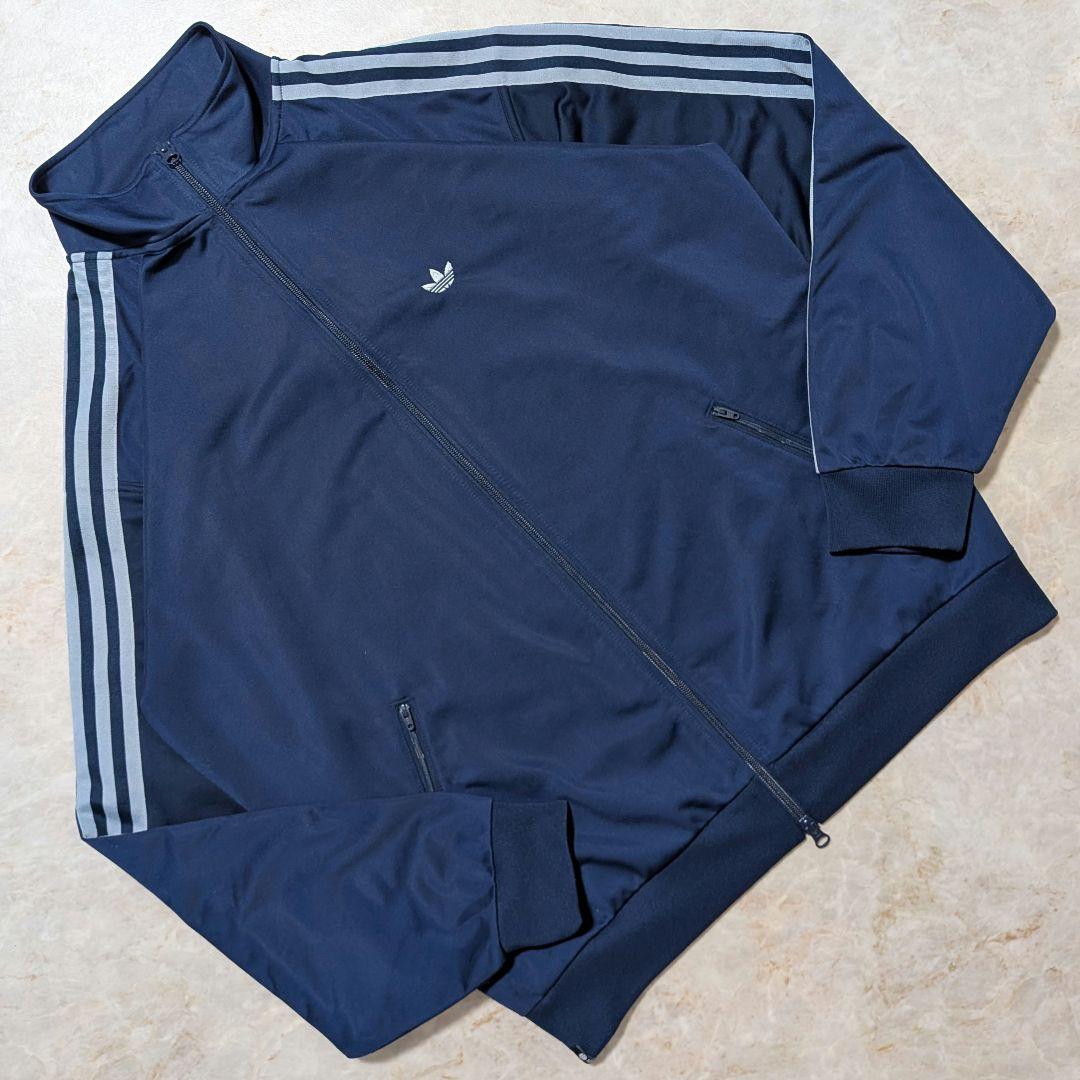 超希少⭐廃盤品adidasベッケンバウアートラックジャケット紺2XL相当常田大希