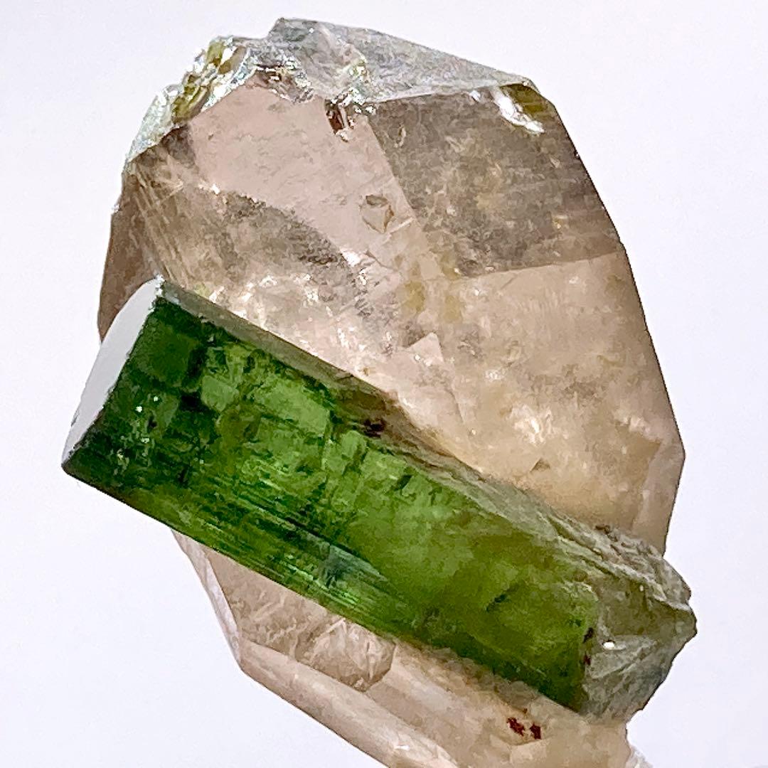 G*G様 トルマリン&スモーキークォーツ　原石　鉱物標本　天然石　703