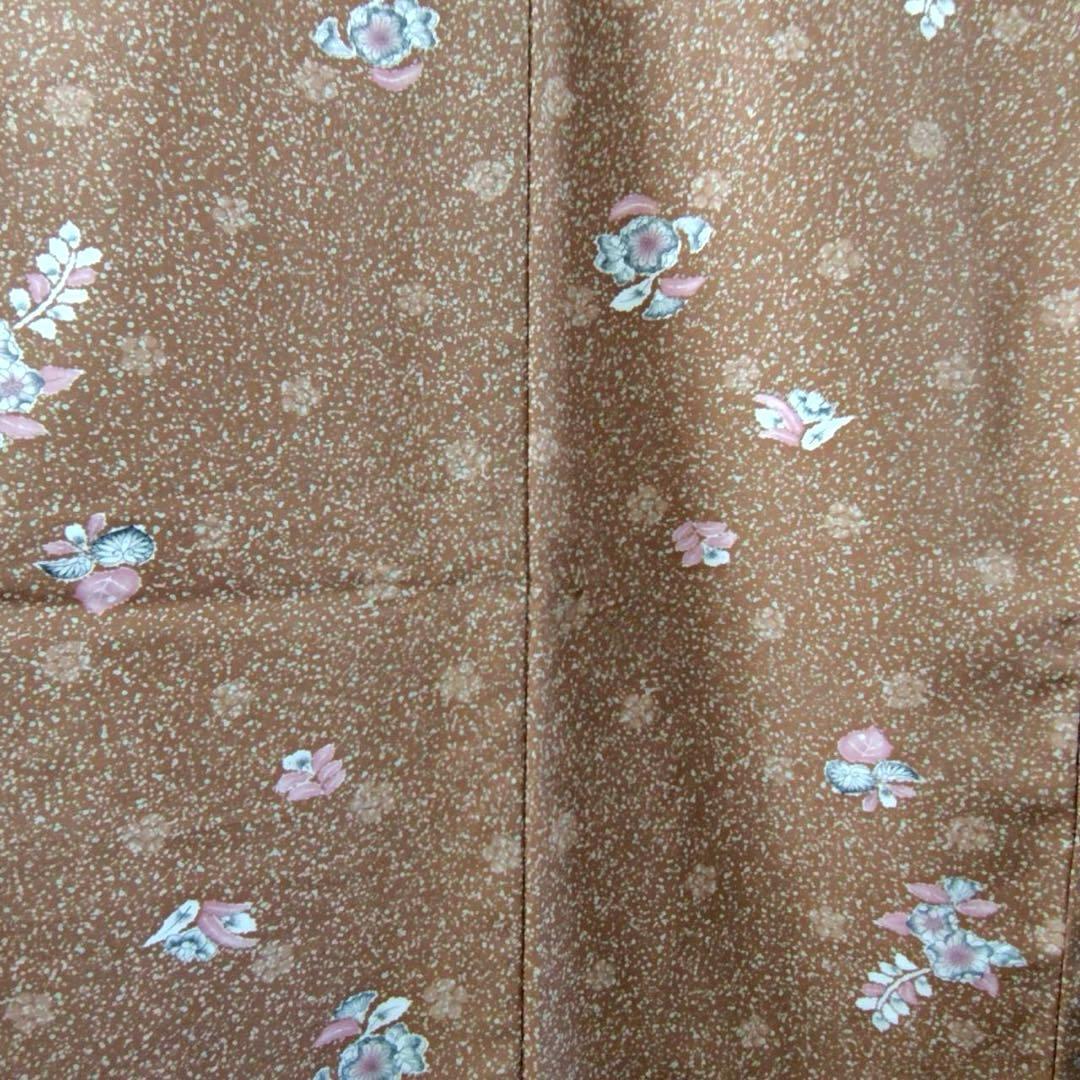 未使用近い　美品　袷　高級化繊　辻が花　小紋　フルセット