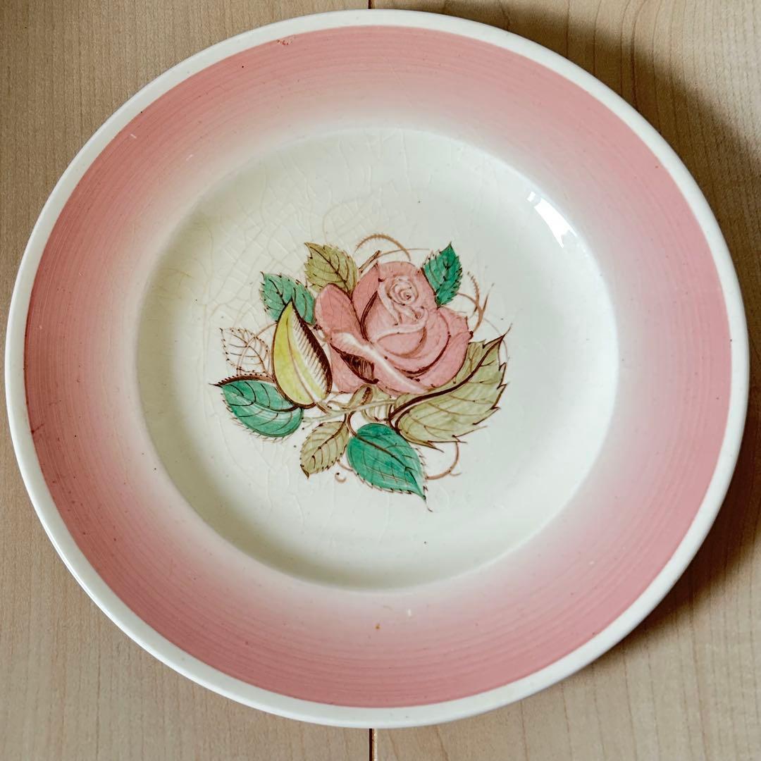 スージークーパー プレート 皿 ドレスデンスプレイ　パトリシアローズ