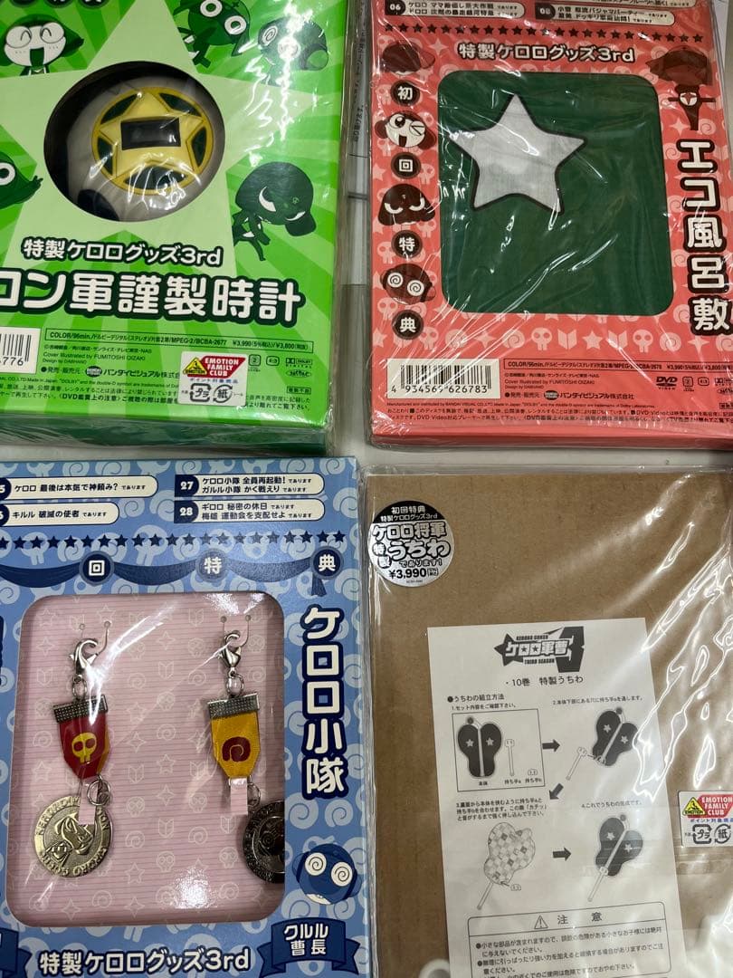 DVD アニメ ケロロ軍曹 3rdシーズン 全巻セット　box付き