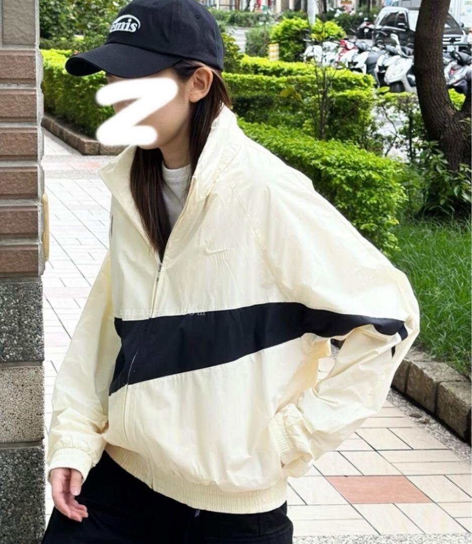 S ナイキ ナイロンジャケット セットアップ ビッグスウォッシュ　上下セット