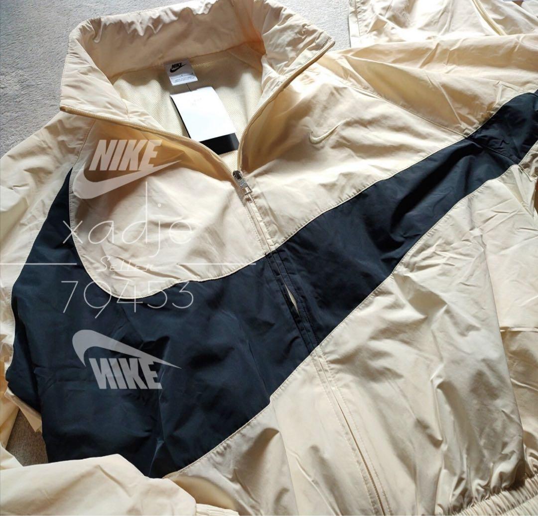S ナイキ ナイロンジャケット セットアップ ビッグスウォッシュ　上下セット