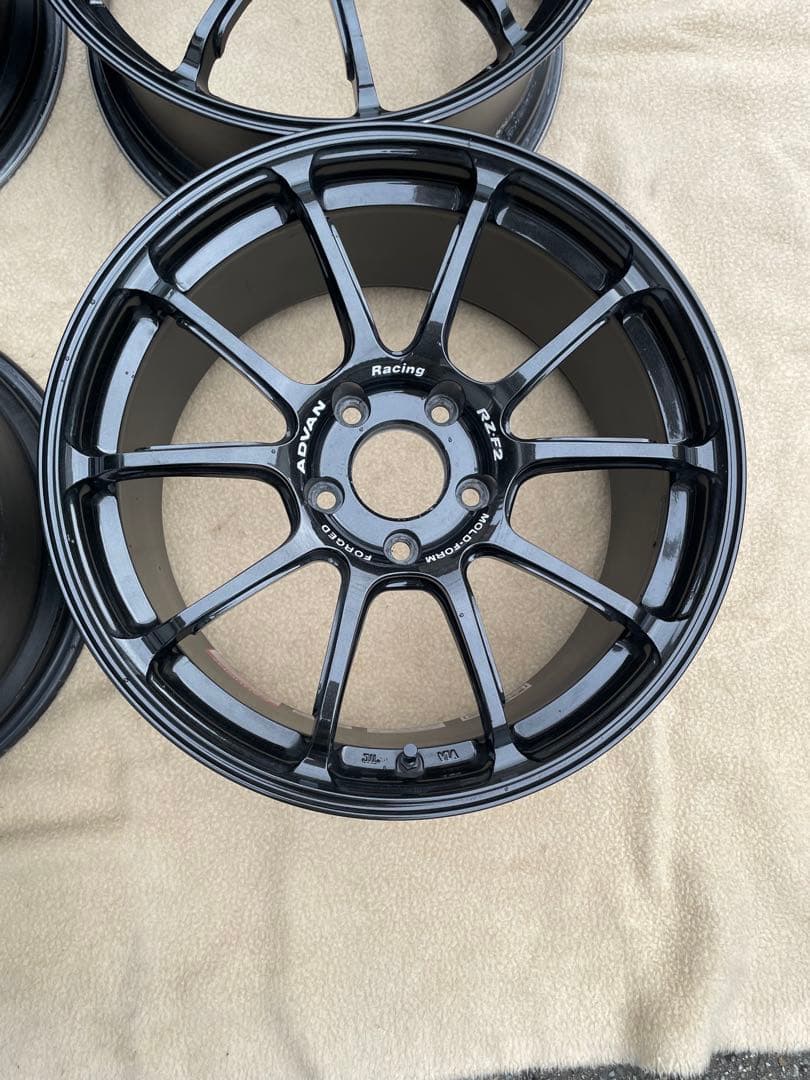 ADVAN RZ-F2 18 9j +53 8j +45 4本 120-5H鍛造