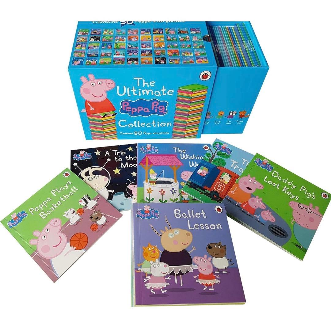Peppa Pig 100冊まとめ　ミニ絵本50冊コンプリートセット