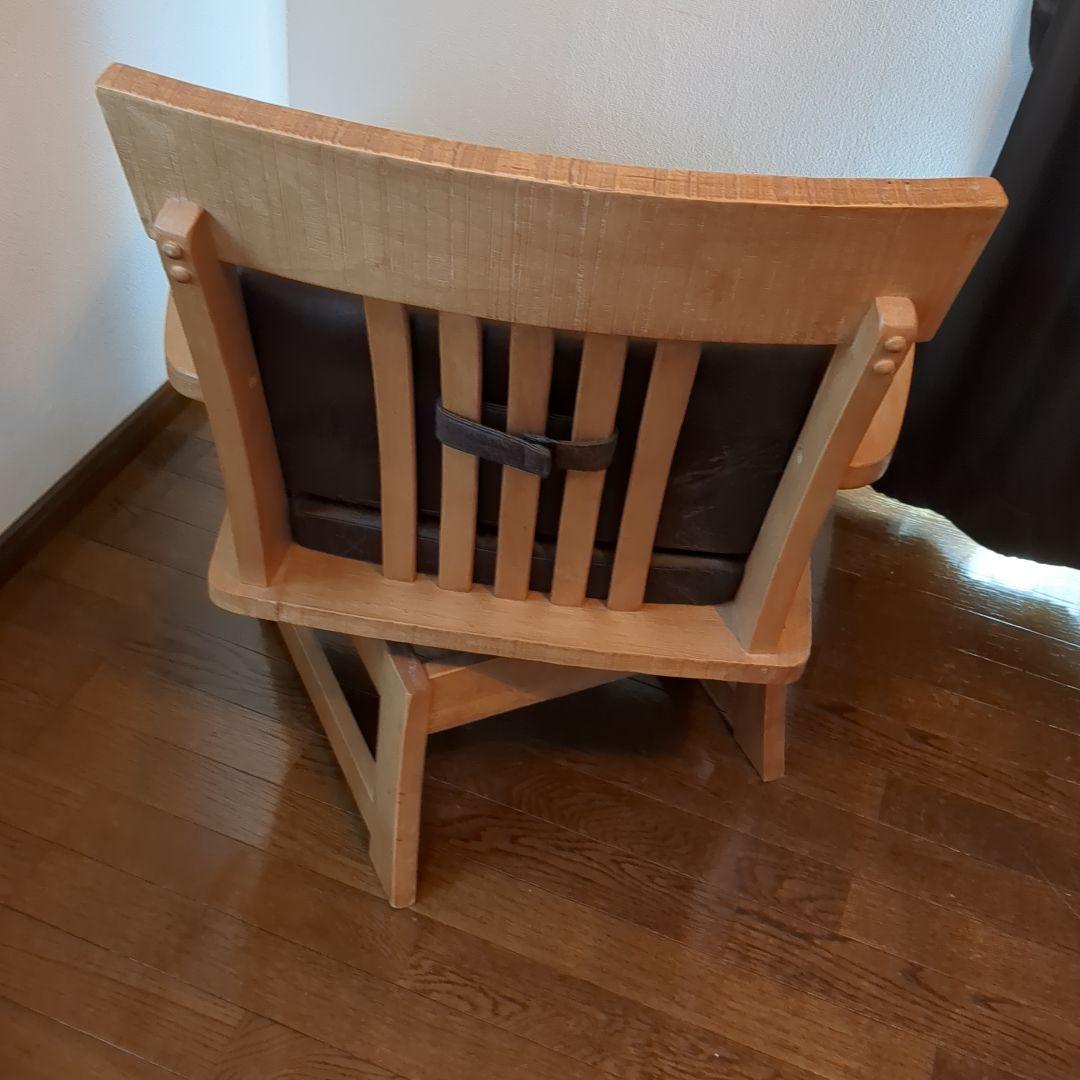 ダイニング アームチェア 木製　１脚