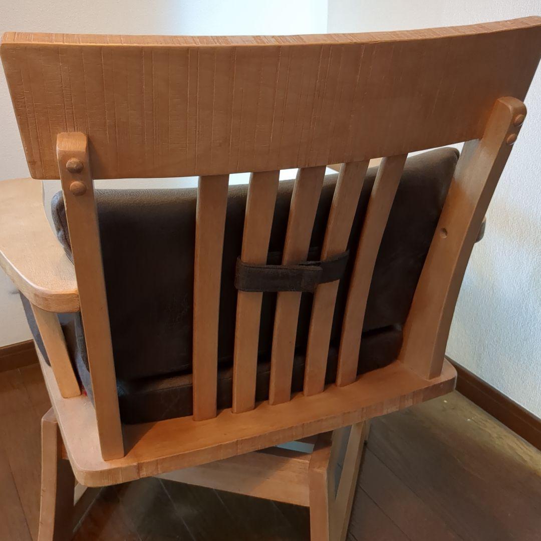 ダイニング アームチェア 木製　１脚