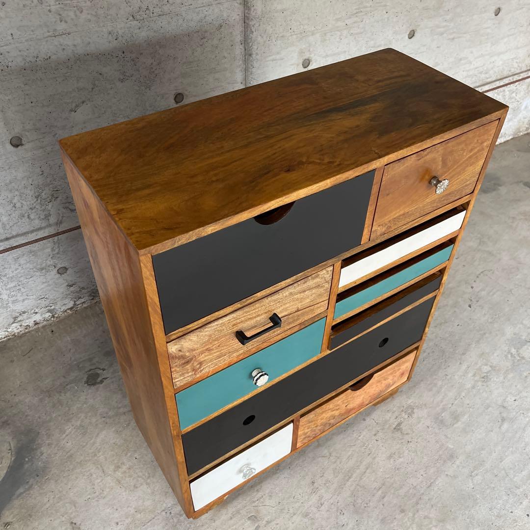 【廃番】美品　KARE ババロウ　10 Drawer ドレッサー　キャビネット